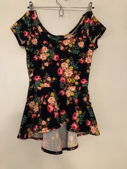 Floral Womens dress shirt