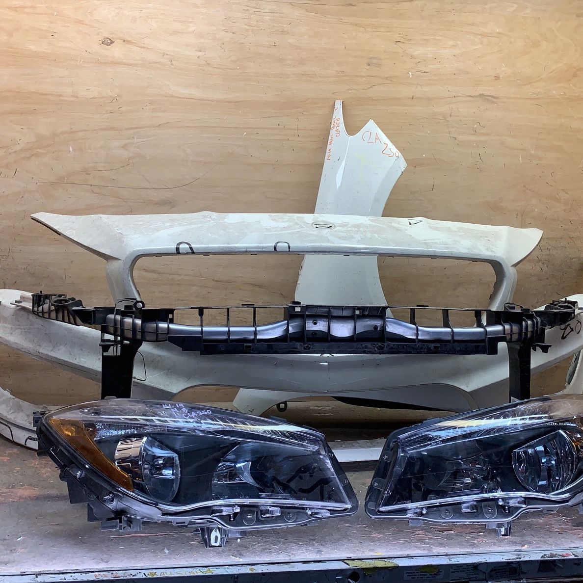 2014-2019 Mercedes Benz Cla Class (c45 Amg) Front Bumper, Both ...