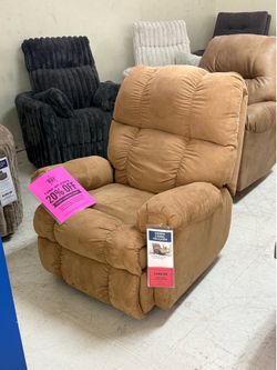 Select Recliners 20% Off