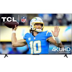 Screen Damaged TCL 50-Inch Class S4 4K LED Smart TV with Roku TV (50S450R, 2023 - Model), Dolby Vision, HDR, Dolby Atmos, Works with Alexa, Google Ass