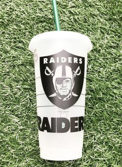 Raiders Starbucks custom cup