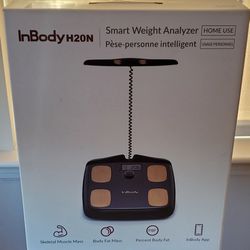 InBody H20N-US Smart Scale, Analyzer, Weight, BMI, Fat, Muscle Mass
