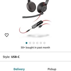Brand New Poly Headset $40!
