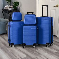 🧳✨ Brand New 5-Piece Purple Hardshell Luggage Set – Complete Travel Collection – Only $95 ✨🧳  📍 Pickup: s. Durango & 215 near IKEA  Travel in style