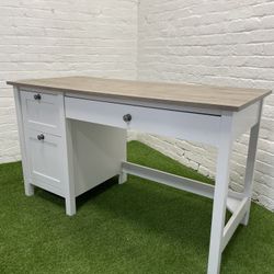 The gray barn orchid gulch cheap farmhouse computer desk with drawers