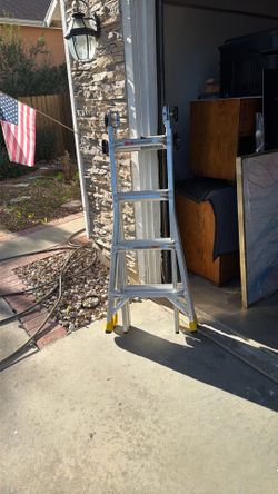 Gorilla Ladders Multi-position Ladder 18 Ft. 300 Lb. Load Capacity Aluminum