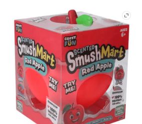 RMS Crazy Fun SmushMart Scented Red Apple Squishy Squeeze Toy
