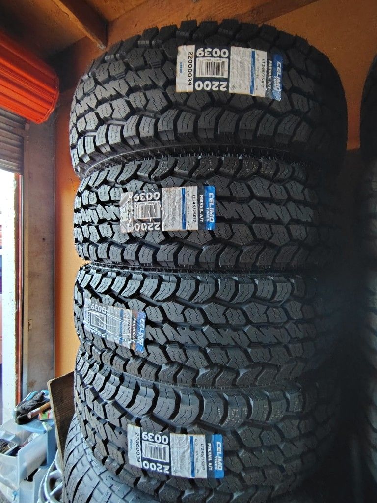New LT245/75R17 Set 4 All Terrain Tires 10ply