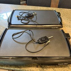 Proctor Silex Griddle Set Of 2 Hamilton Beach 
