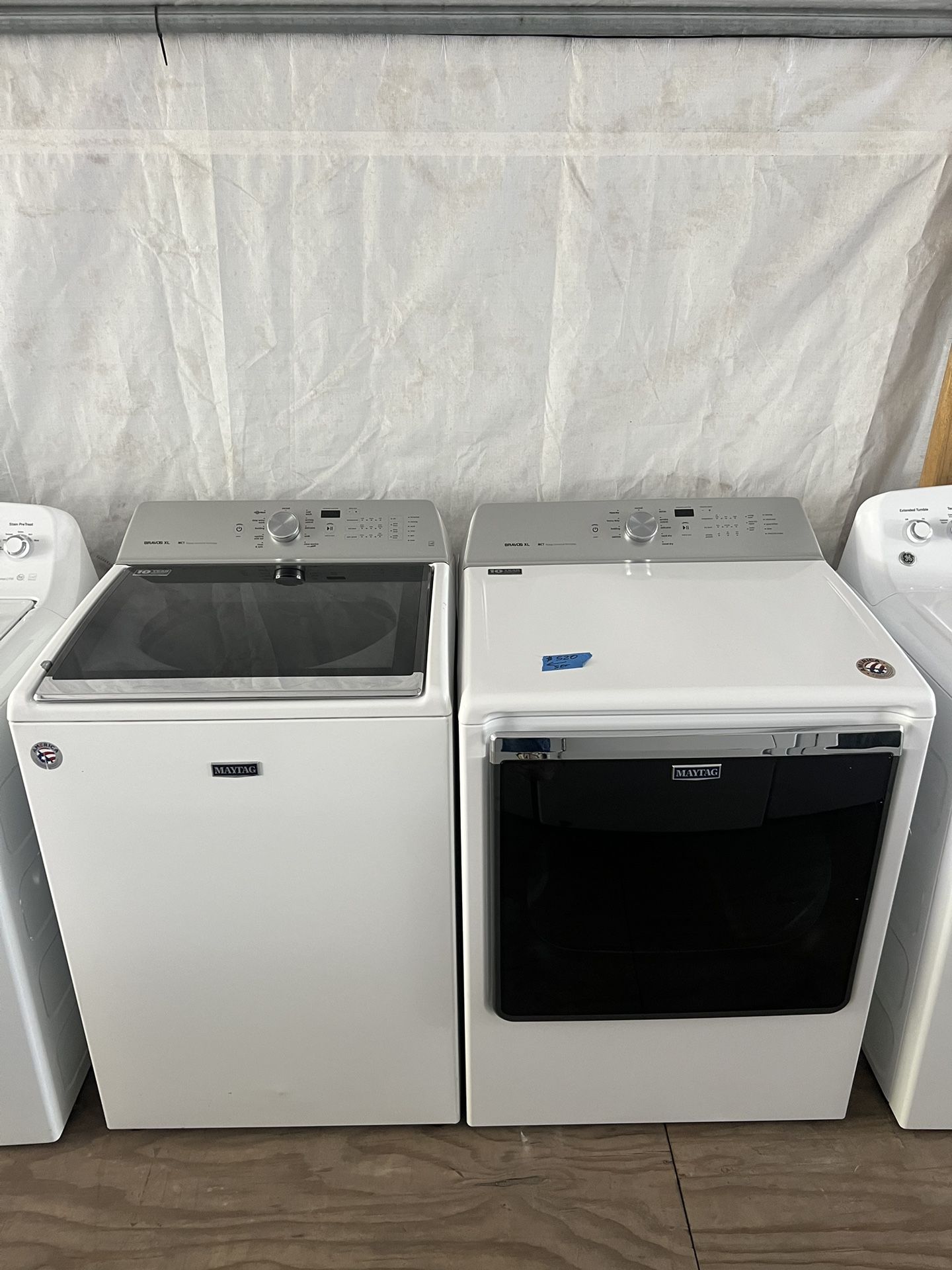Maytag Washer&dryer Large Capacity Set    60 day warranty/ Located at:📍5415 Carmack Rd Tampa Fl 33610📍
