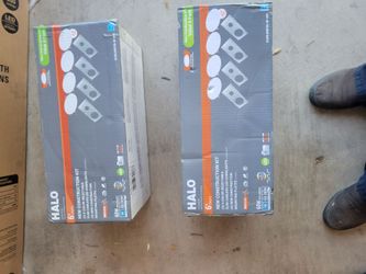 lights new in box have two boxes valued at $70 asking $40 a box