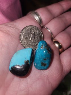 2 Pieces of Turquoise Stones