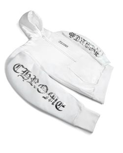 Authentic Chrome Hearts White Foil Hoodie Large/XL available