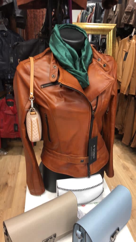 Italian Leathers Jackets And Purse/ Toro Firenze