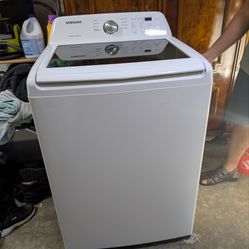 White Samsung Clothes Washer - MODEL: WA45T3200AW