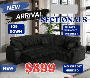 NEW SECTIONAL SOFA AND FINANCING AVAILABLE 