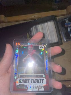 Mathew Stafford 7/23 Diamond Cut game Ticket