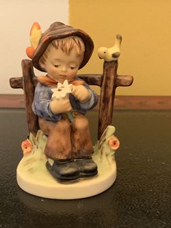 Rare Vintage TMK-1 Hummel- She Loves Me Not 1955 Goebel 174