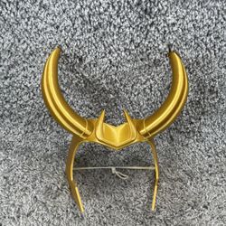 Loki Crown 3D Printed Costume Prop Perfect For Cosplay Display Gold Color