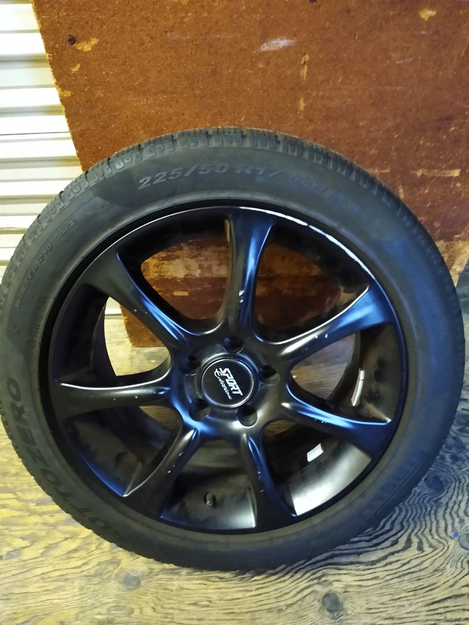 4 Sports edition rims 17" with tires