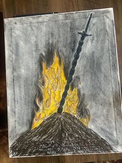 Dark souls painting
