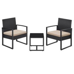Patio Chair Table Set