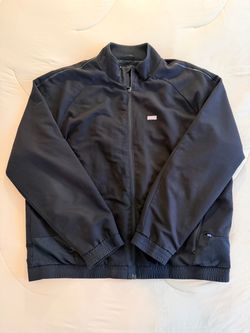 FIGS Black Ventilated Full-Zip Scrub Jacket – Size XXL