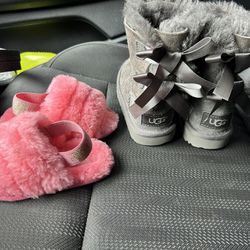 Baby Uggs Size 6 Both For 50