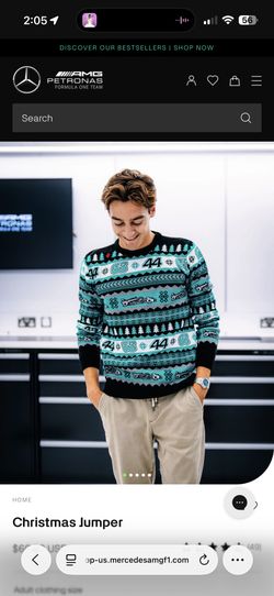 Mercedes Christmas Sweater