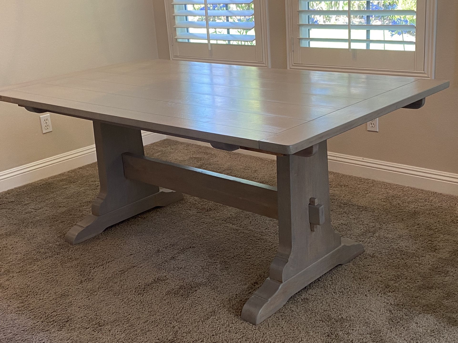 Dining Table, Bench And 4 Chairs