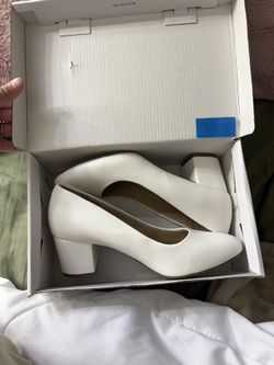 White Polly Pocket Heels