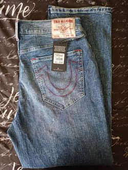 True Religion men's Bobby baggy size 36w new