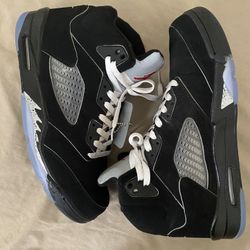 Jordan 5 Metallic Black Size 12
