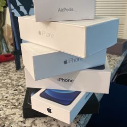 Iphone Boxes And AirPod Box ONLY