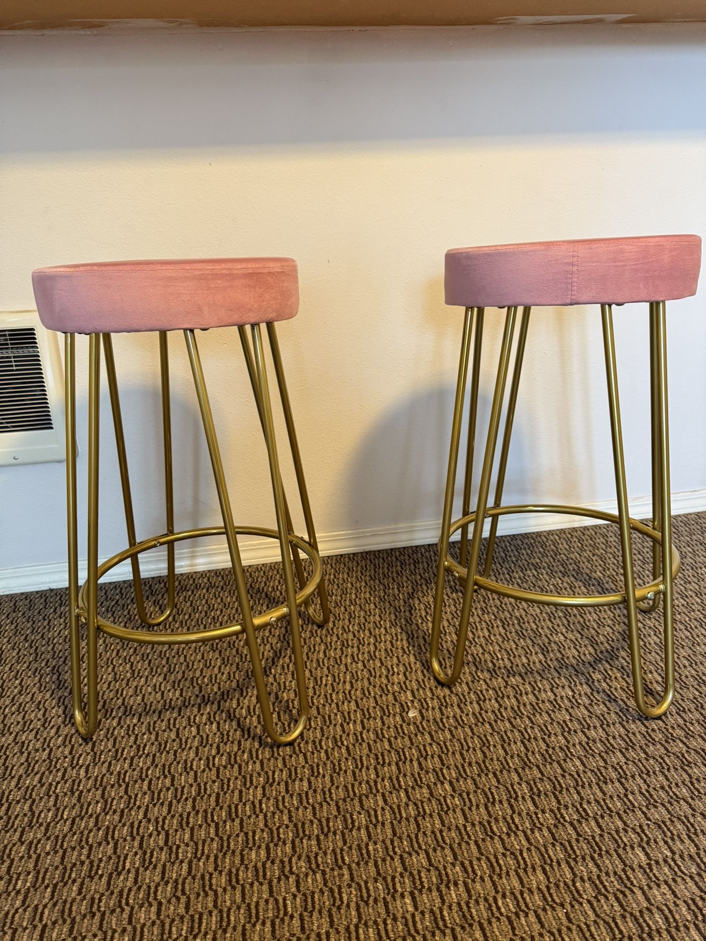 Pink Barstools (2)