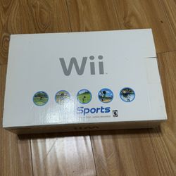 Wii Sport Console In Box 