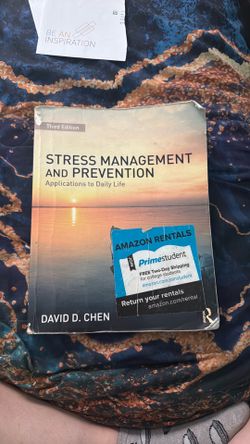 Stress Management and Prevention 3rd Edition Textbook