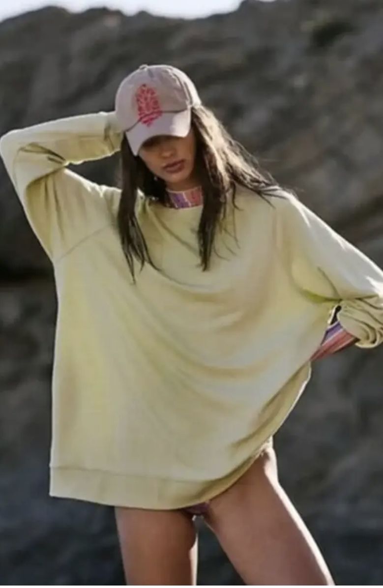 Free People Oversized Tunic Sweater