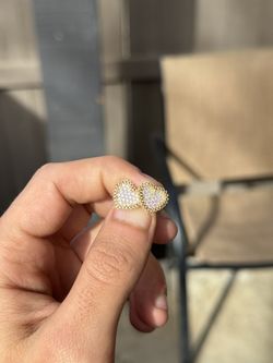 Rolex Heart Earrings