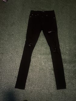 Amiri Black Red Patch’s Size 28