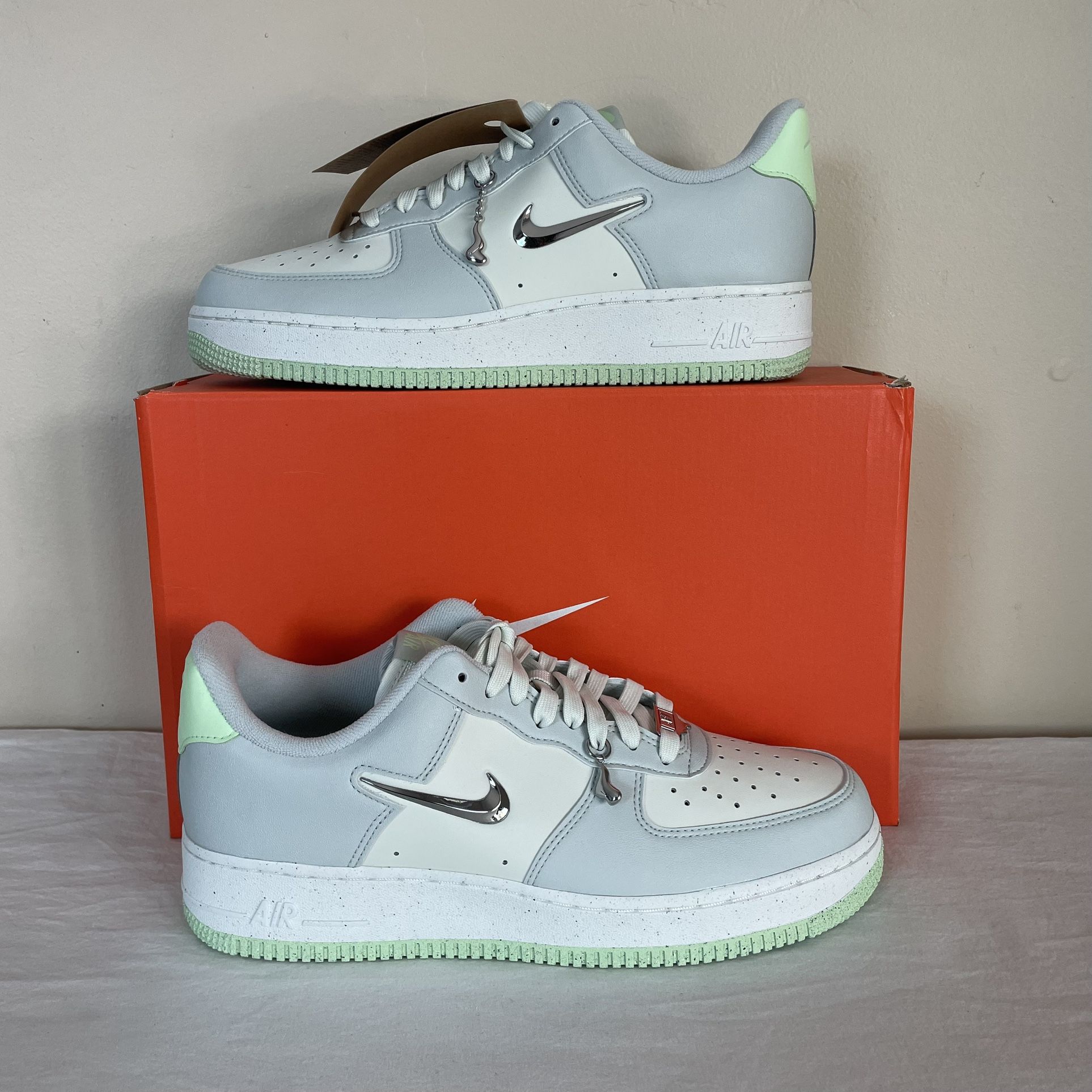 Nike Air Force Low '07 Next Nature SE Sea Glass Womens US