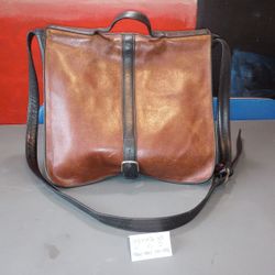 Vintage Village Tannery Handmade Leather Messenger Bag