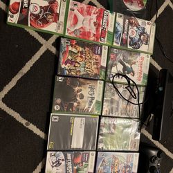 Xbox Kinect games and controller