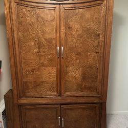 TV stand armoire/ Entertainment cabinet 