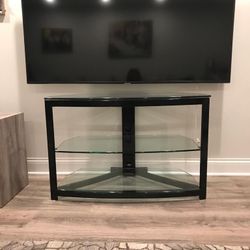 Glass TV Stand
