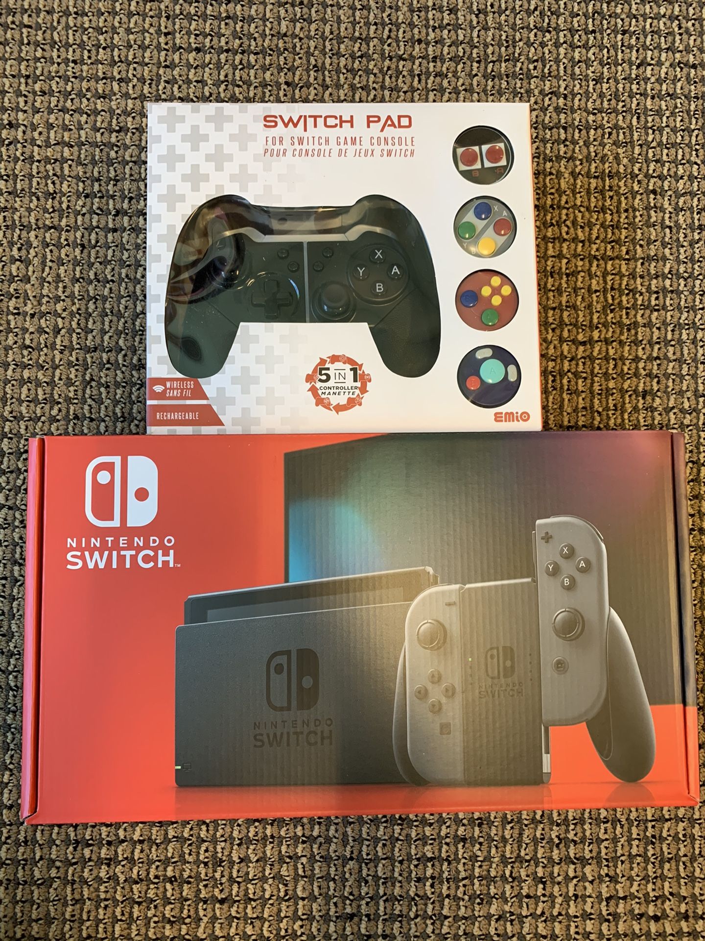 Brand new Nintendo Switch V2 w/ extra controller