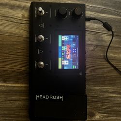 Head Rush MX5 pedal board