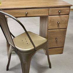 Refinished Desk Vanity 