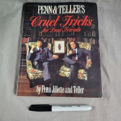 Penny & Teller's Cruel Tricks for Dear Friends  Book