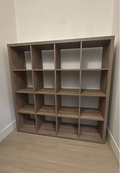 16-Cube Storage Shelving Unit
